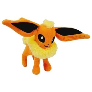 Pokemon Plush FLAREON 7" Nintendo Pokemon Center 2012
